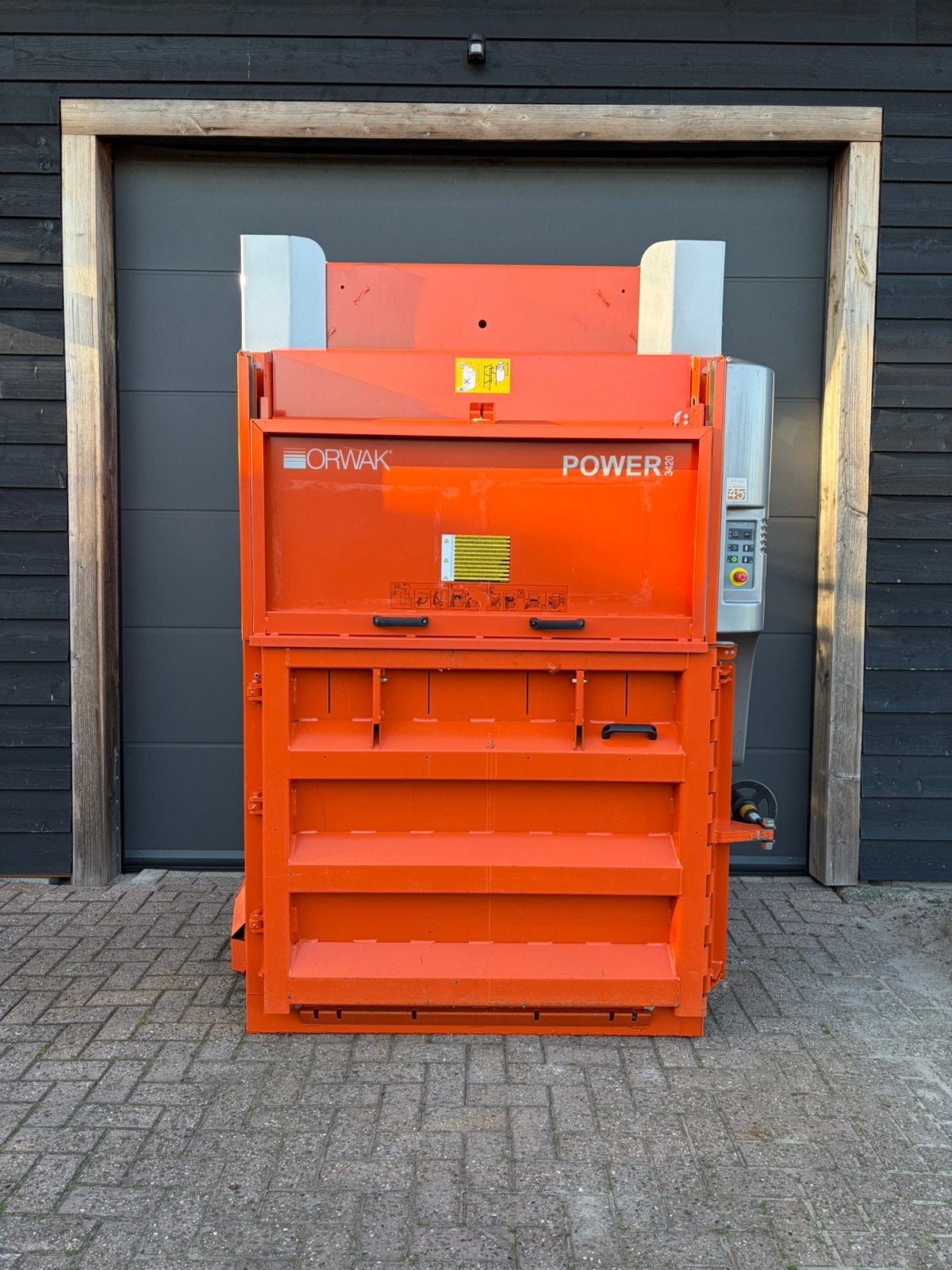 Orwak 3420SD | 26 ton | Papierpers | Balenpers, Doe-het-zelf en Verbouw, Gereedschap | Overige machines, Ophalen of Verzenden