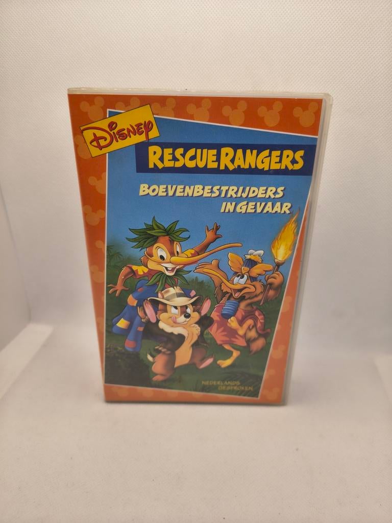 Disney rescue rangers boeven bestrijders in gevaar VHS, Cd's en Dvd's, Alle leeftijden, Ophalen of Verzenden, Zo goed als nieuw