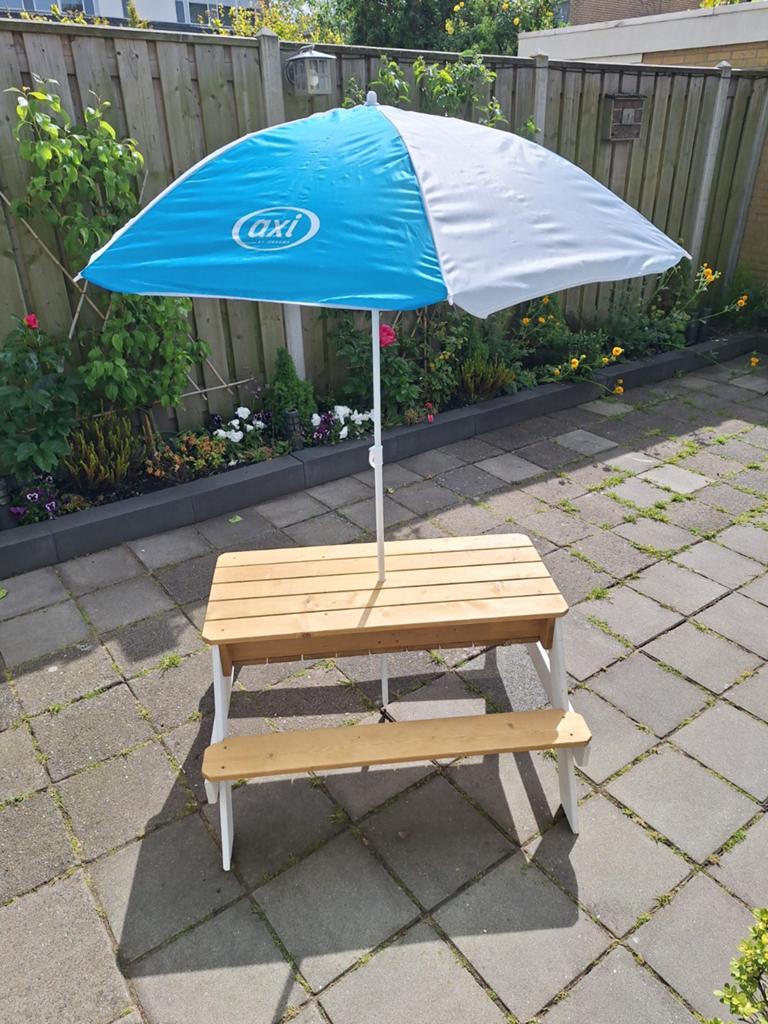 Kinderpicknicktafel, Ophalen, Rechthoekig, Hout, Kinderpicknicktafel