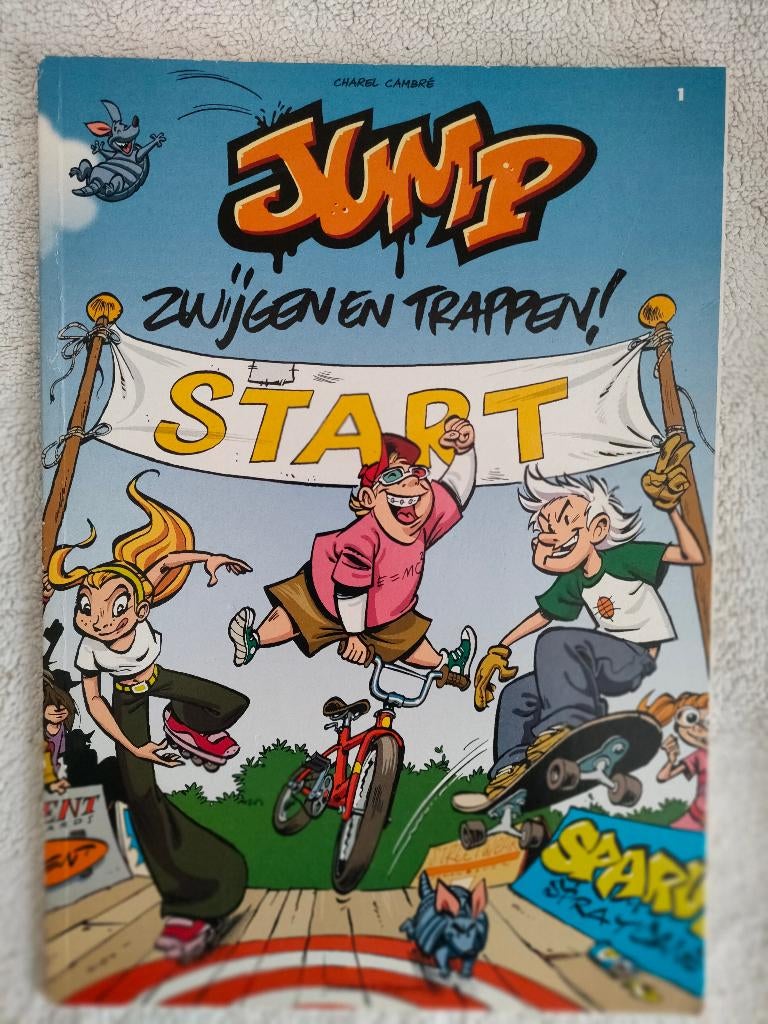 JUMP door Charel Cambré (jfb-1€), Eén stripboek, Ophalen of Verzenden, Gelezen