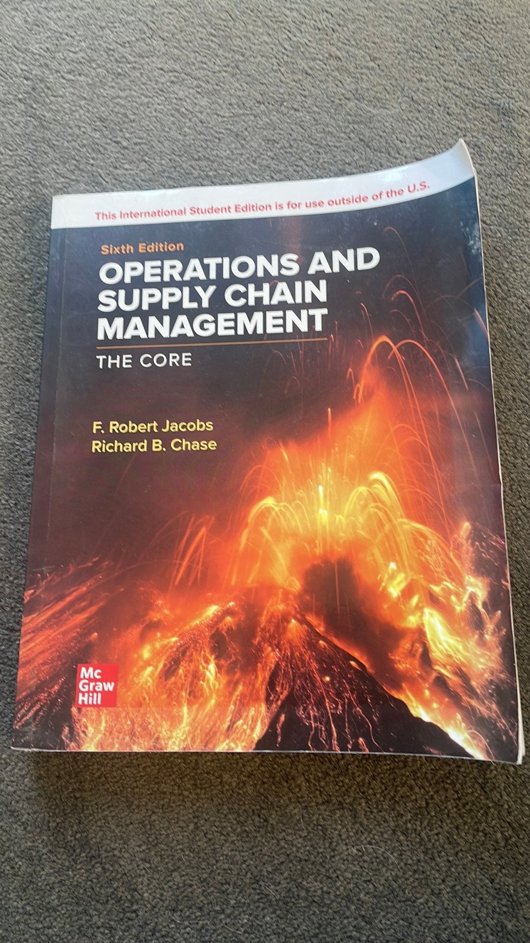 Operations and supply chain management Jacobs & Chase, Boeken, Ophalen of Verzenden, Zo goed als nieuw, Management
