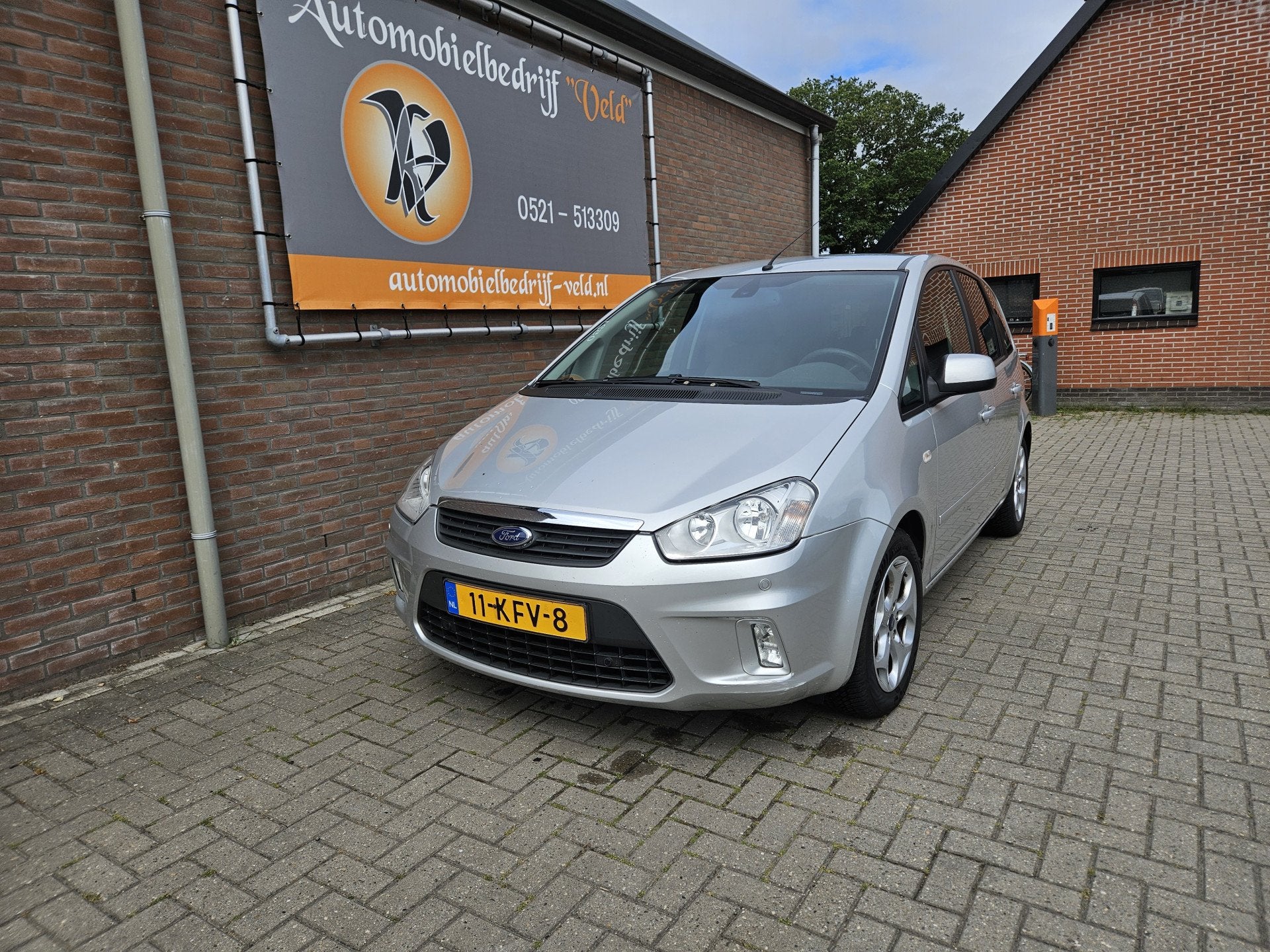 Ford C-MAX 1.6-16V Ghia (bj 2009), Voorwielaandrijving, 1596 cc, Gebruikt, Traction-control