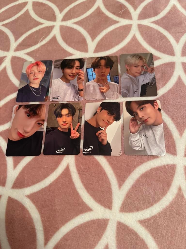 Ateez x Wonderwall photocard set, Ophalen of Verzenden, Zo goed als nieuw, Foto of Kaart