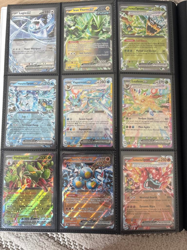 Pokémon kaarten prismatic evolution, Ophalen of Verzenden, Gebruikt, Meerdere kaarten
