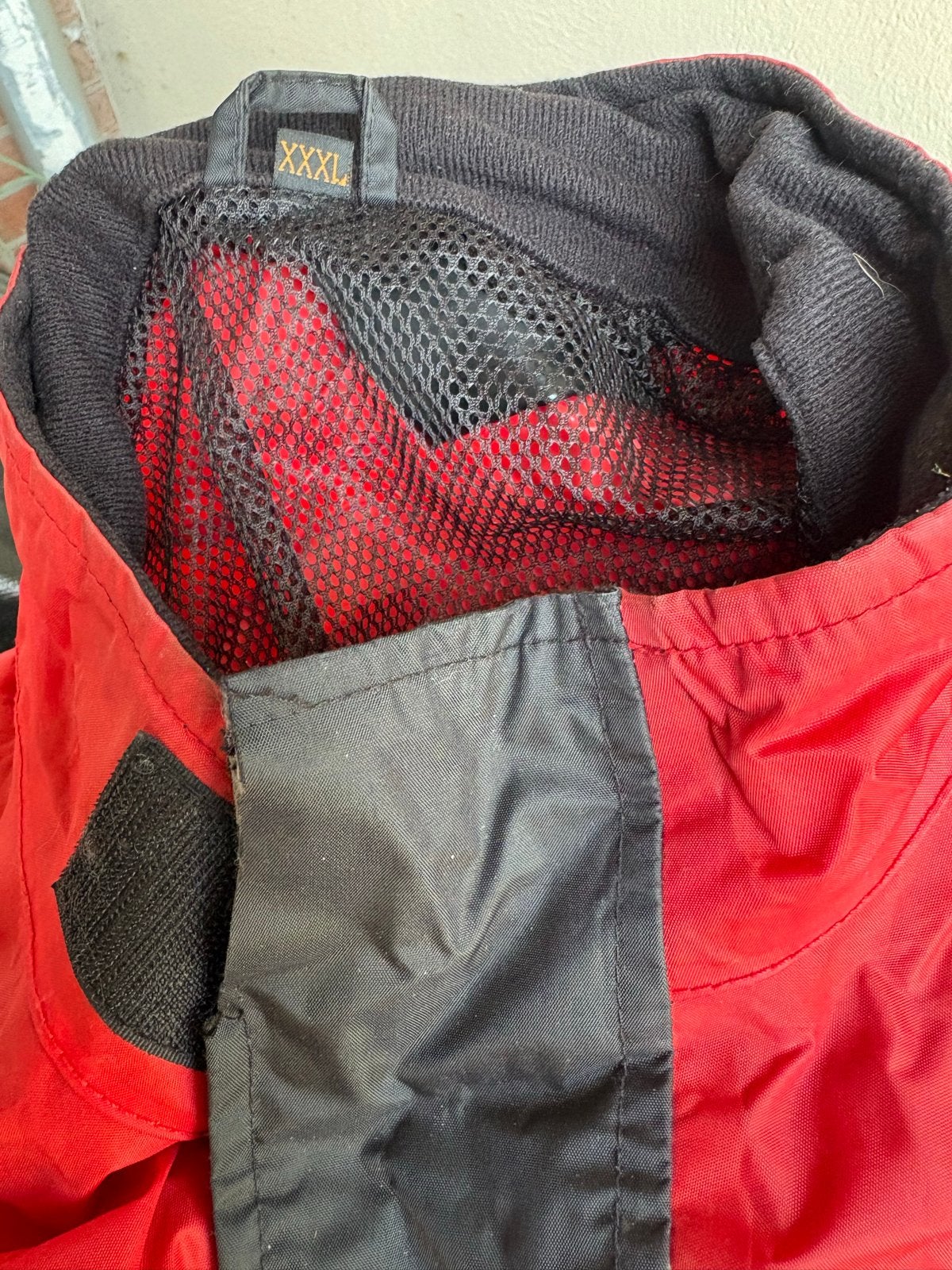 Difi Regenpak XXXL - Rood/Zwart, Ophalen of Verzenden, Gebruikt, Regenpak, Heren
