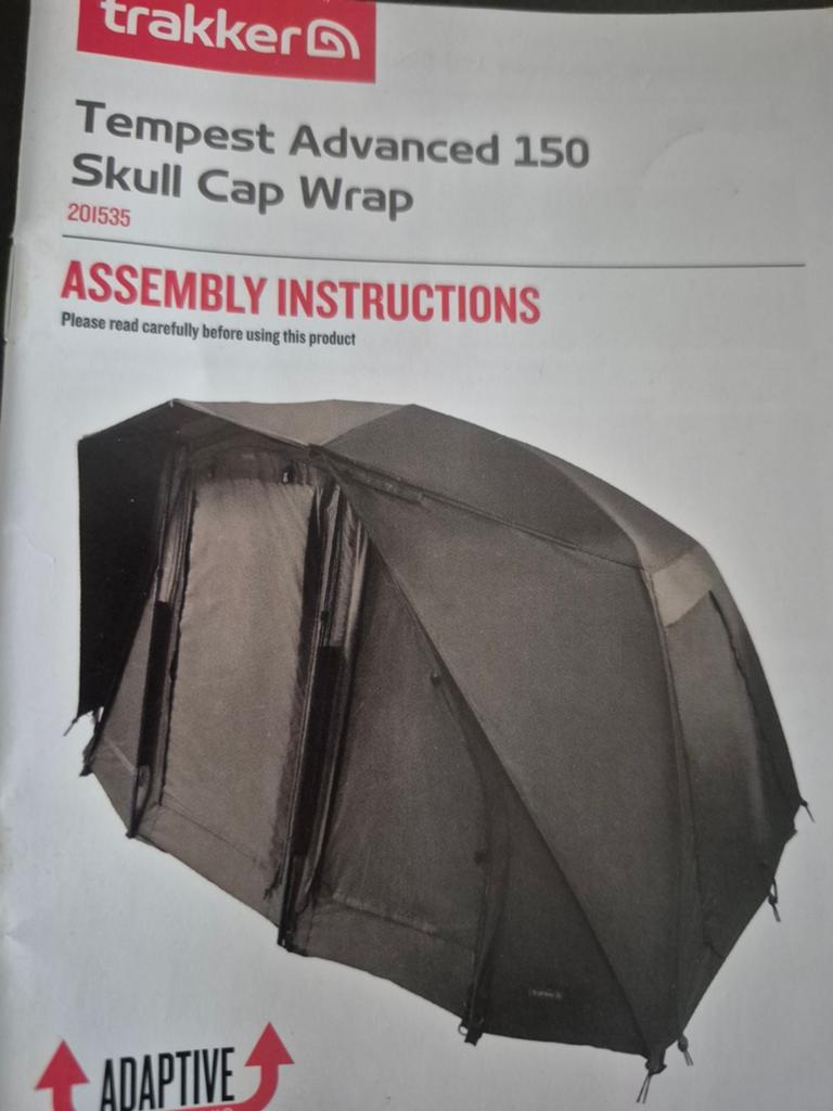 Trakker skull cap wrap voor de tempest 150 ., Ophalen of Verzenden, Overige typen