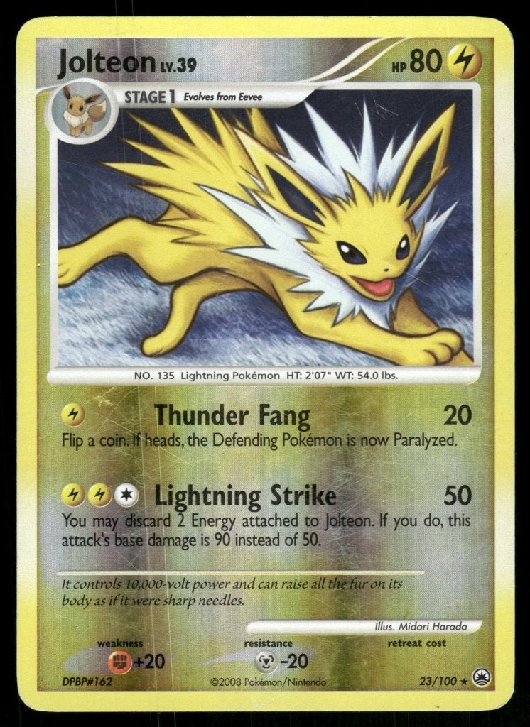 Jolteon 23/100 - Majestic Dawn (Reverse Holo), Verzenden, Gebruikt