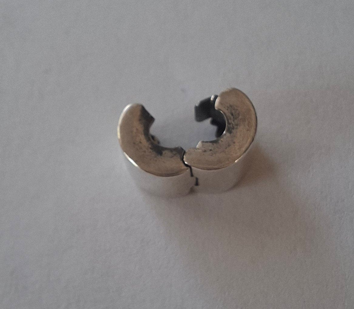 Pandora bedel clip/stopper, Pandora, Ophalen of Verzenden, Zo goed als nieuw, 1 bedel