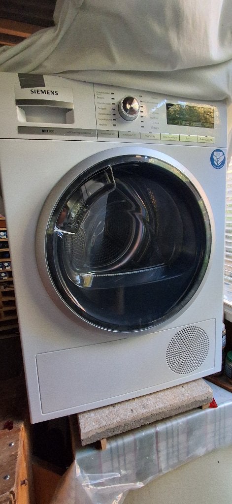 Siemens IQ700 warmtepomp droger, Ophalen, Overige typen, 8 tot 10 kg, Zo goed als nieuw