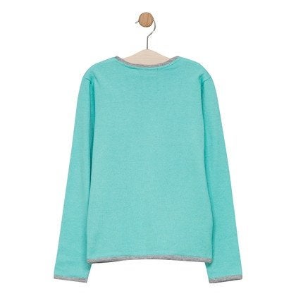 MEXX turquoise grijs v-hals trui pullover jongens 134-140, Kinderen en Baby's, Kinderkleding | Maat 134, Mexx, Trui of Vest, Nieuw