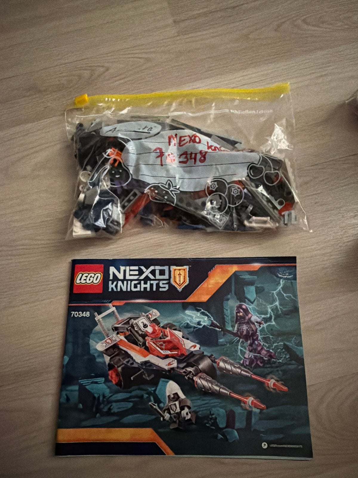 Lego Nexo Knights 70348: Lance's Twin Jouster, Ophalen of Verzenden, Gebruikt