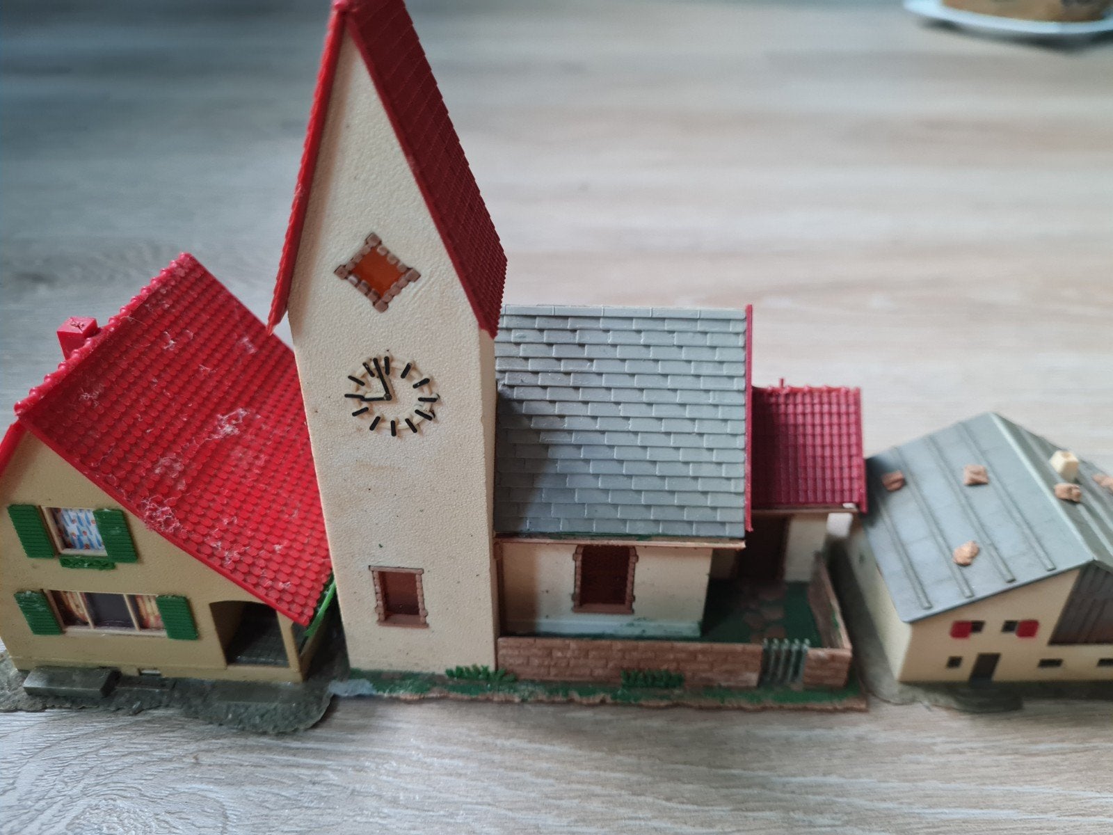 Modelbouw Dorp met Figuren - Diverse Gebouwen en Accessoires, Ophalen of Verzenden, Gebruikt, Brug, Tunnel of Gebouw, Overige merken