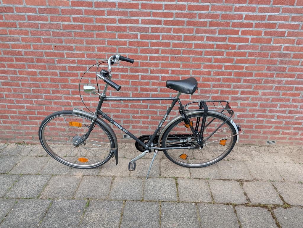Gazelle Primeur herenfiets - 61 cm herenframe, Ophalen, Terugtraprem, Gebruikt, Versnellingen