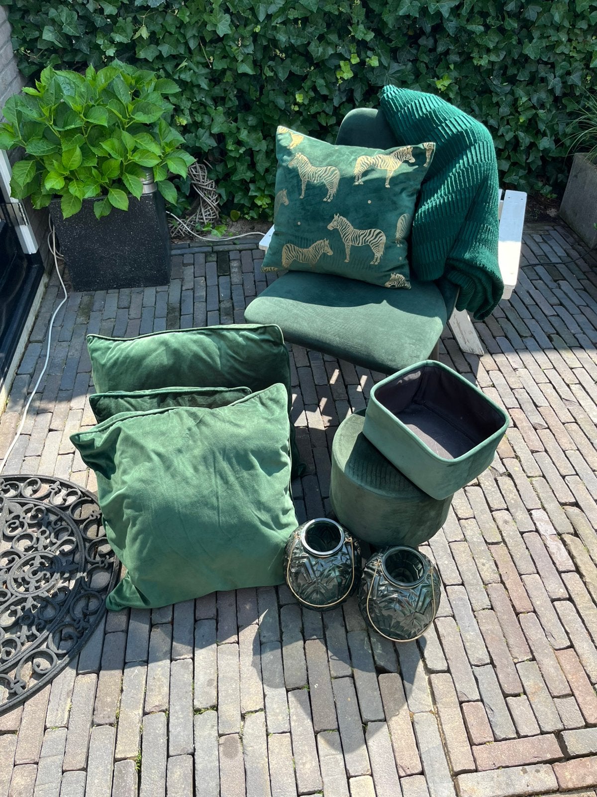 Leuk groen setje, Ophalen, Zo goed als nieuw, Overige kleuren, Eén