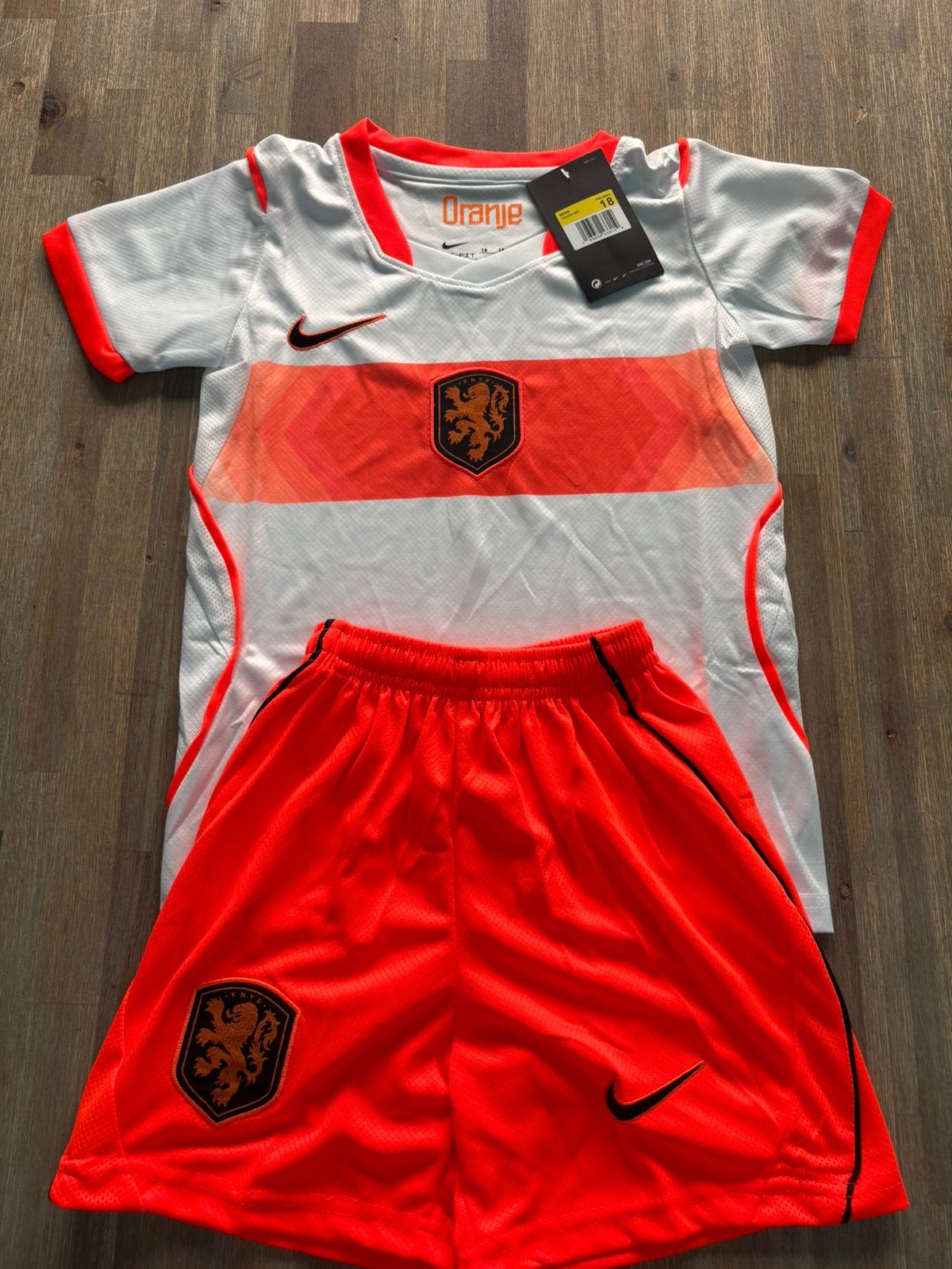 Nederlands elftal 2026 Uit tenue Kids NIEUW maat 110/116, Kinderen en Baby's, Kinderkleding | Maat 116, Ophalen of Verzenden, Nieuw