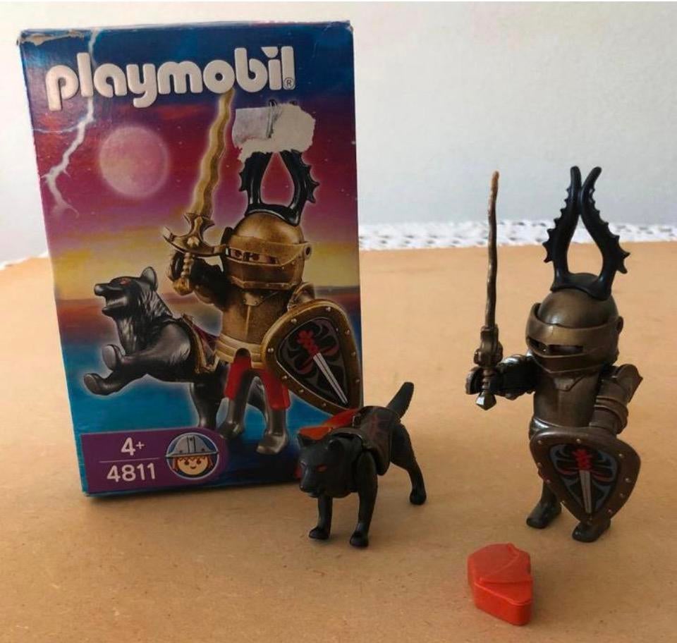 Playmobil 4811 Aanvoerder van de wolvenridders., Ophalen of Verzenden, Zo goed als nieuw