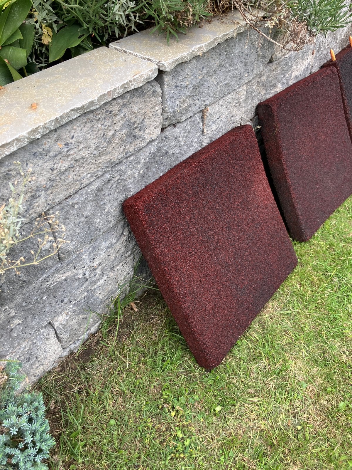 Tegels rubber rood, Ophalen, Gebruikt, Rubber, Overige typen
