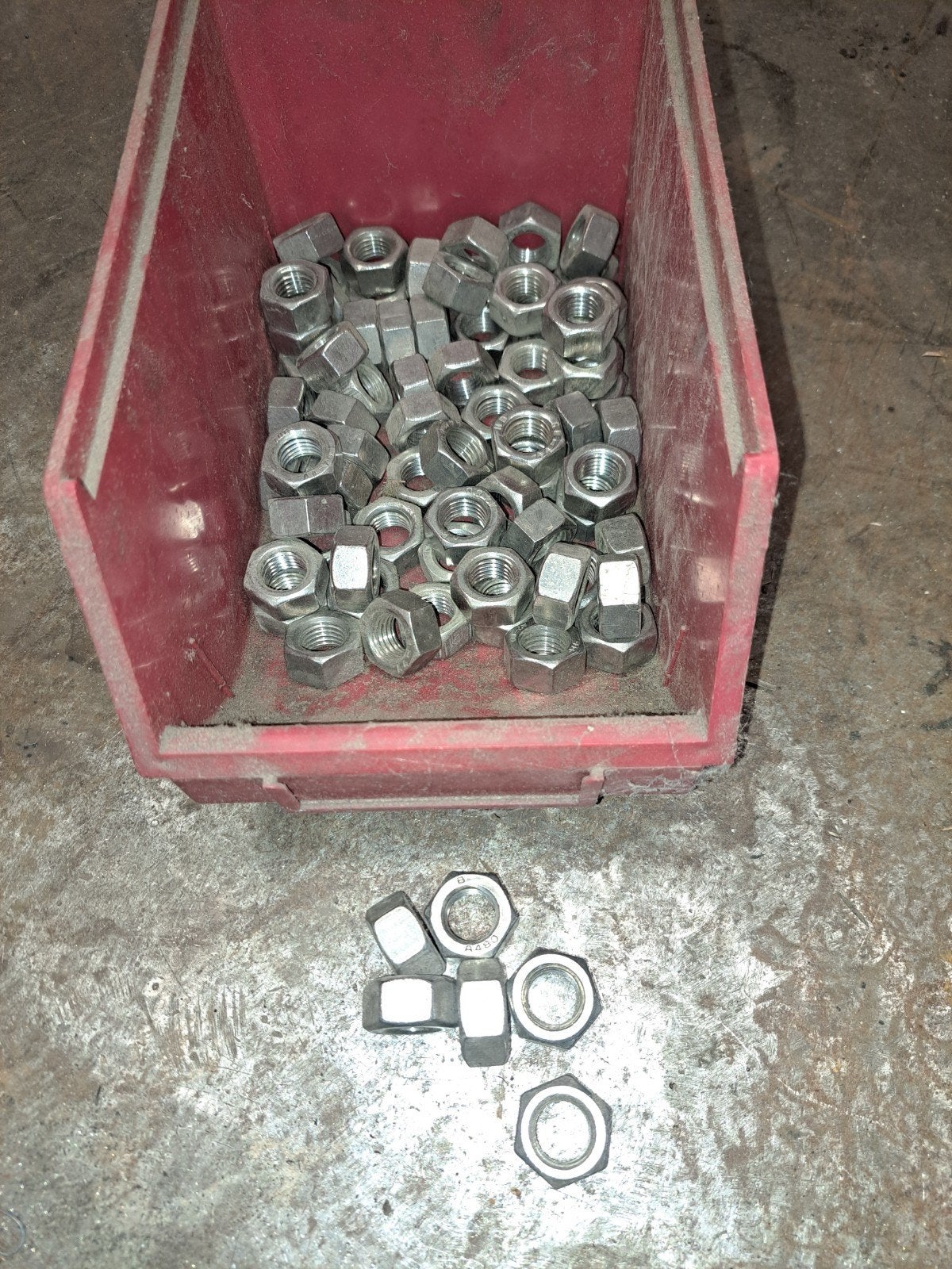RVS316 (A4) M16 Moeren - 75 stuks, Ophalen of Verzenden, Nieuw, Bouten of Moeren