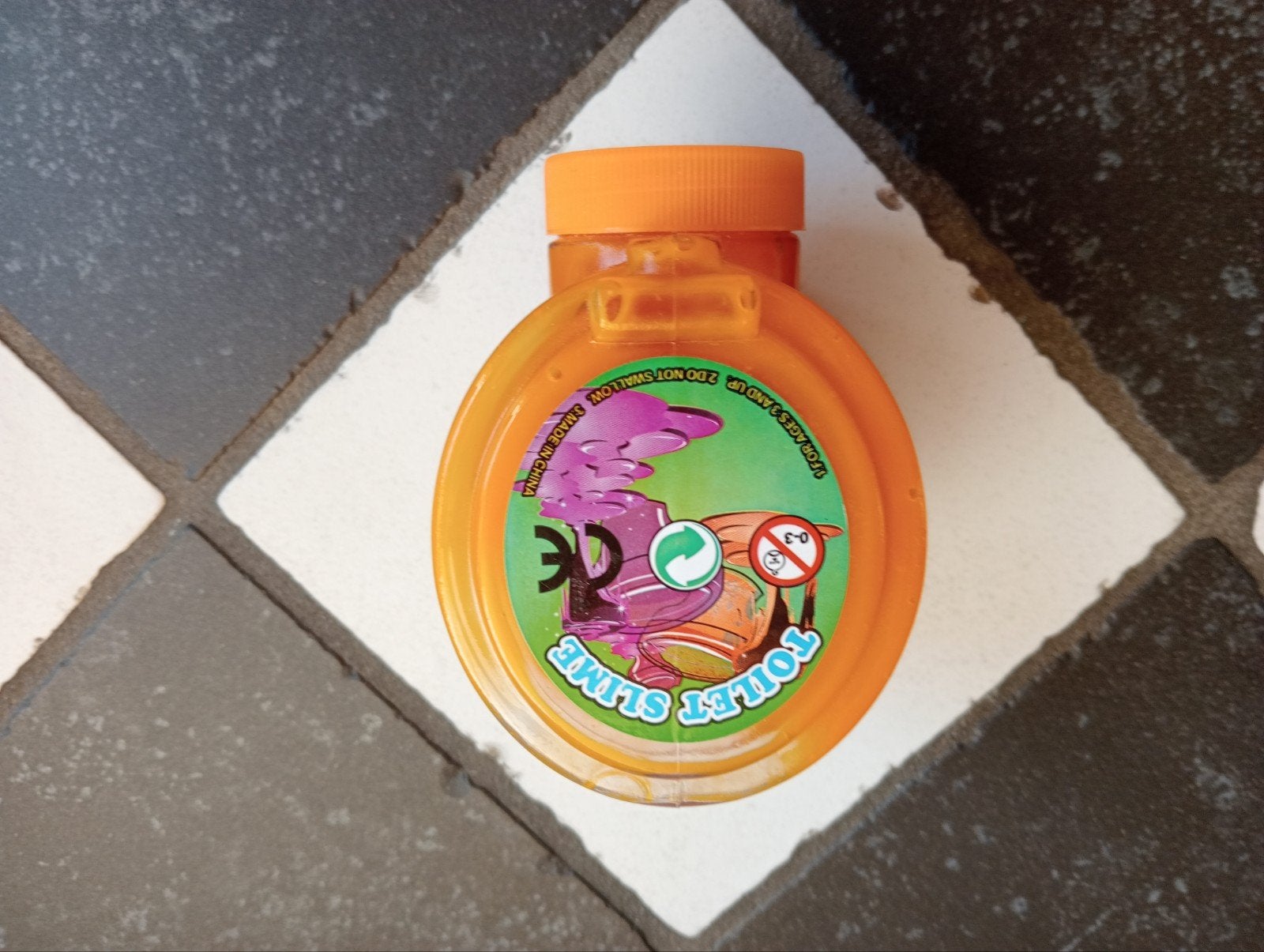 Toilet Slijm Slime oranje nieuw!! Grappig speelgoed, Ophalen of Verzenden, Nieuw, Knutselen