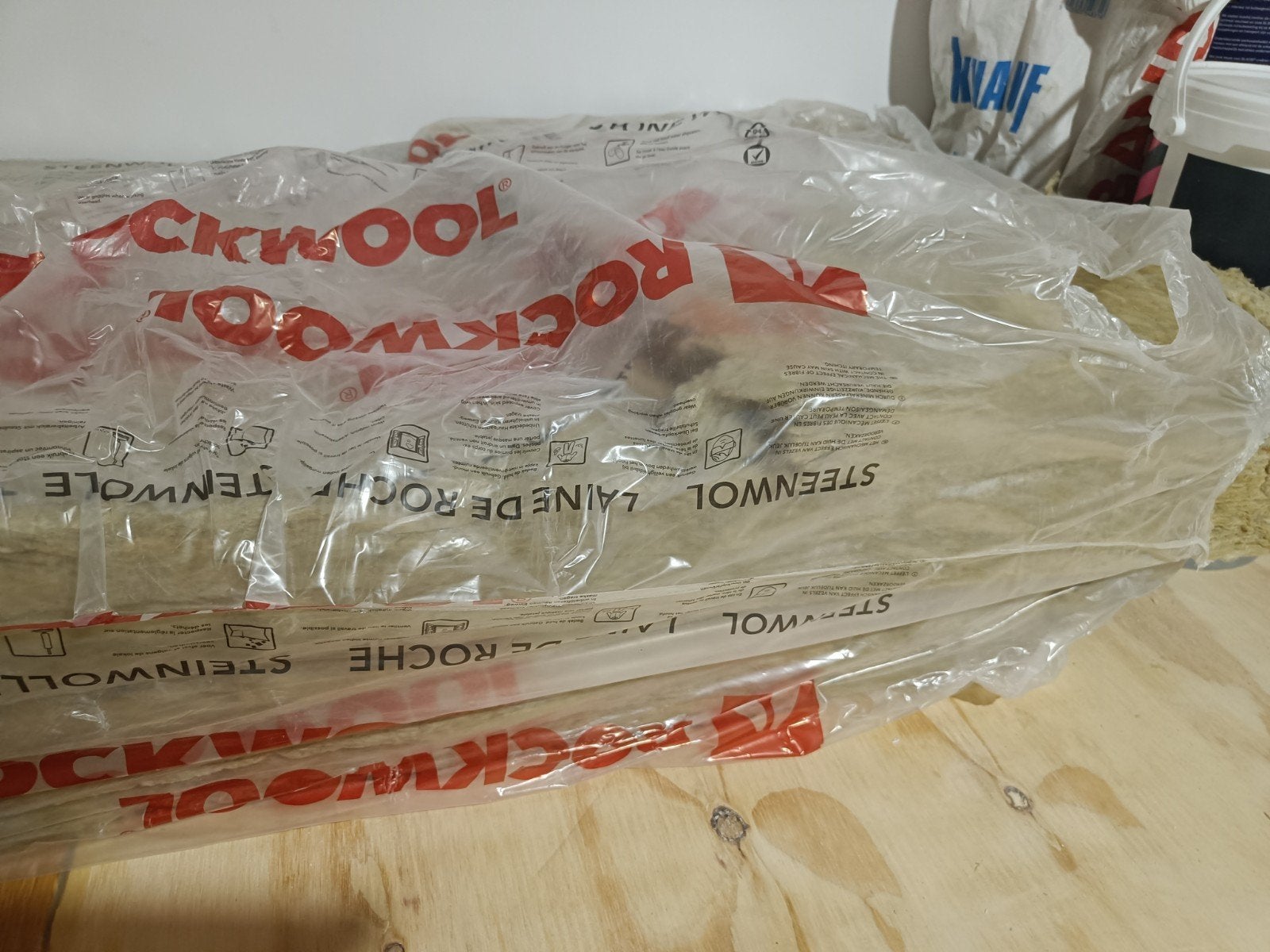 Rockwool Steenwol Isolatieplaten, Ophalen, Dakisolatie, 4 tot 8 cm, Nieuw