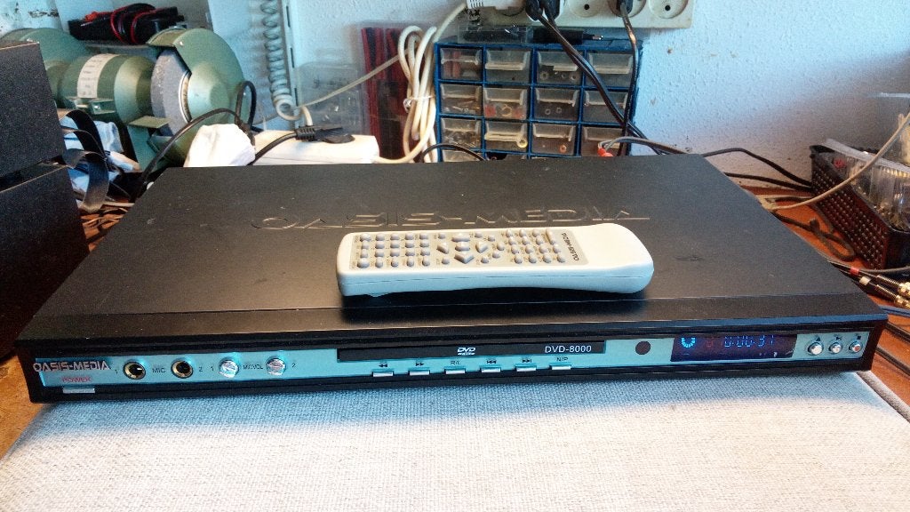 DVD -CD Speler OASIS AC 90 zeer goede staat., Audio, Tv en Foto, Dvd-spelers, Ophalen of Verzenden, Gebruikt, Dvd-speler, Overige merken