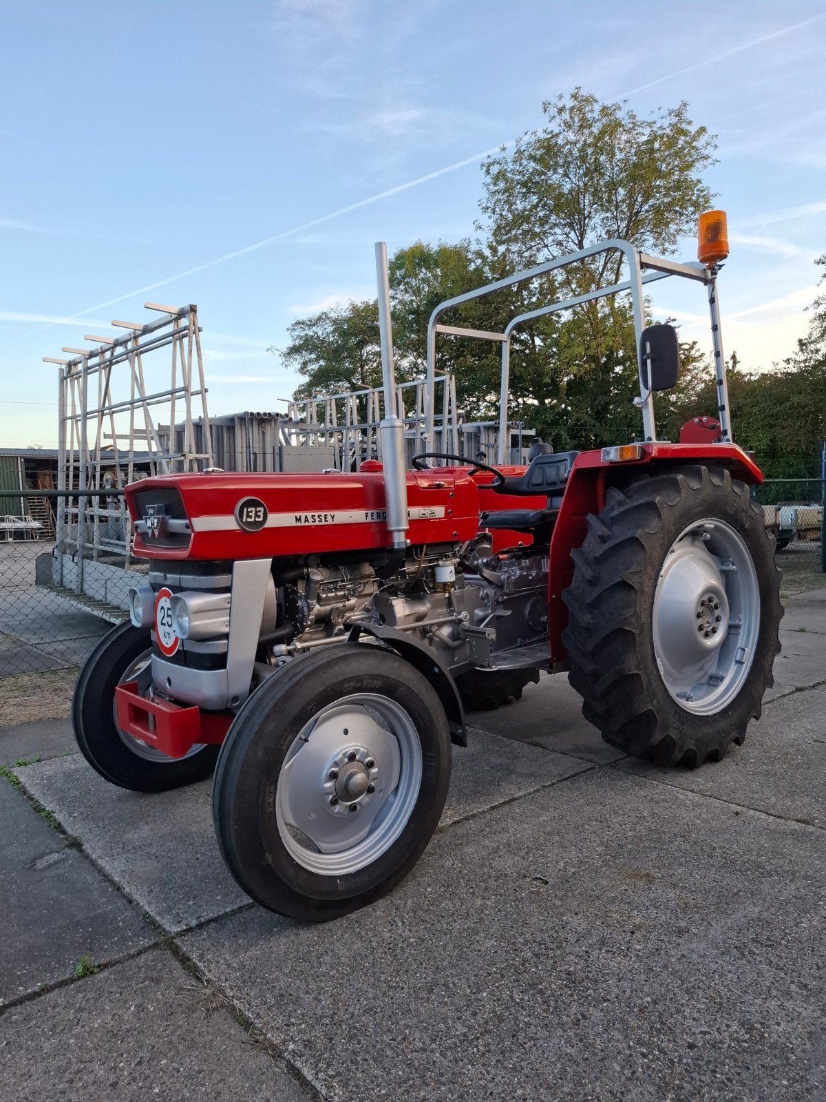 Massey Ferguson 133 Super, Zakelijke goederen, Ophalen of Verzenden, Oldtimer, Tot 80 Pk, Massey Ferguson