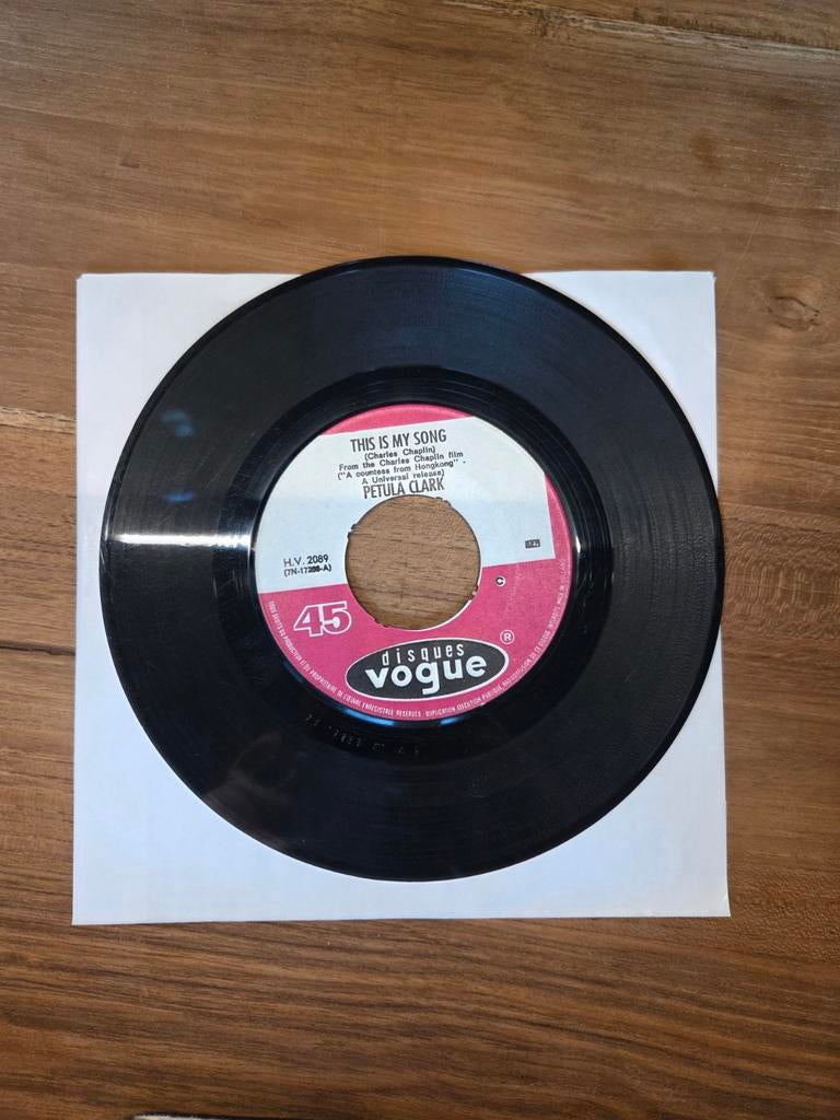 Petula Clark - This is my song, Cd's en Dvd's, Vinyl Singles, Gebruikt, 7 inch, Single, Ophalen of Verzenden
