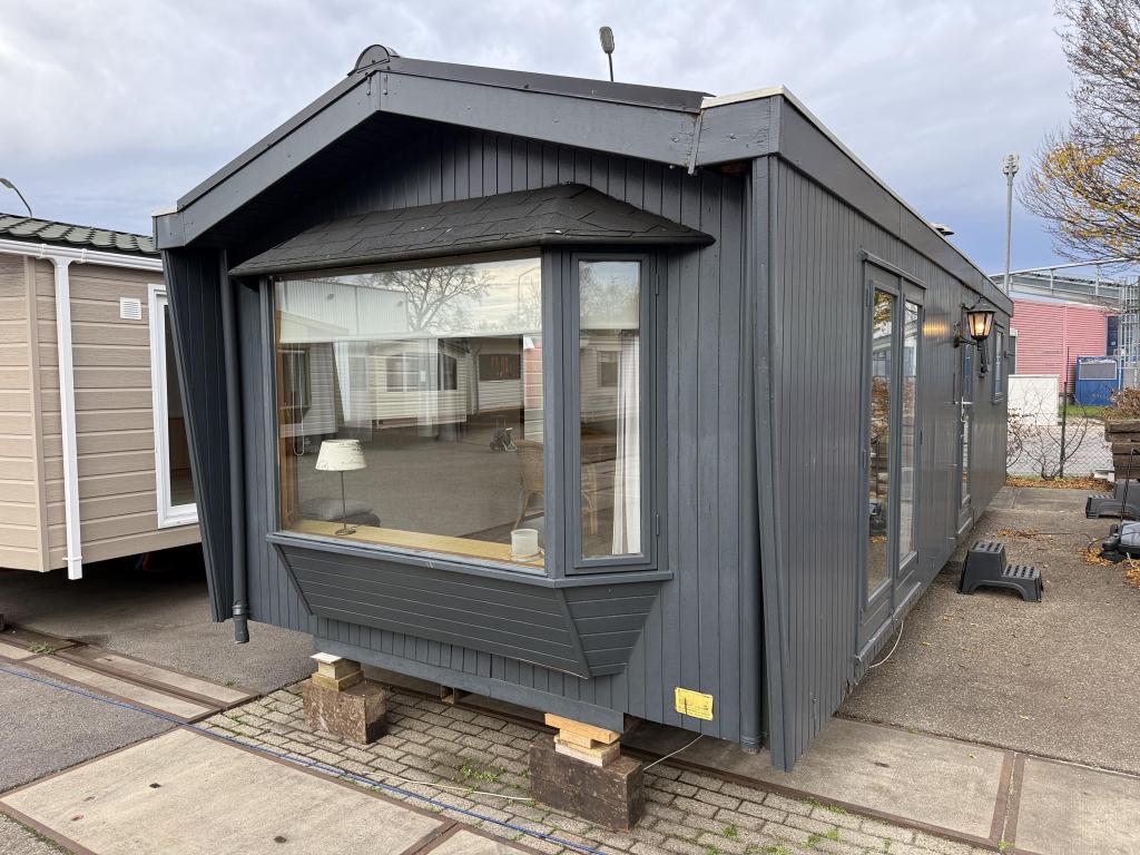 Houten Chalet 9.50 x 3.60 Dubbelglas, Niet ingevuld, Niet ingevuld, Niet ingevuld