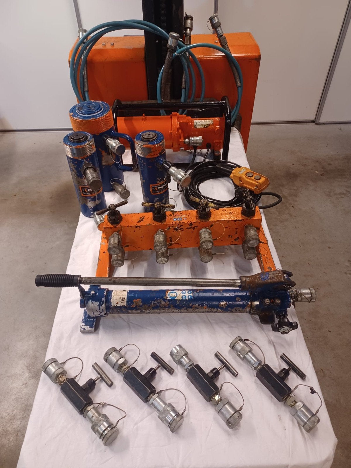 Holmatro Hydraulisch Gereedschap, Ophalen