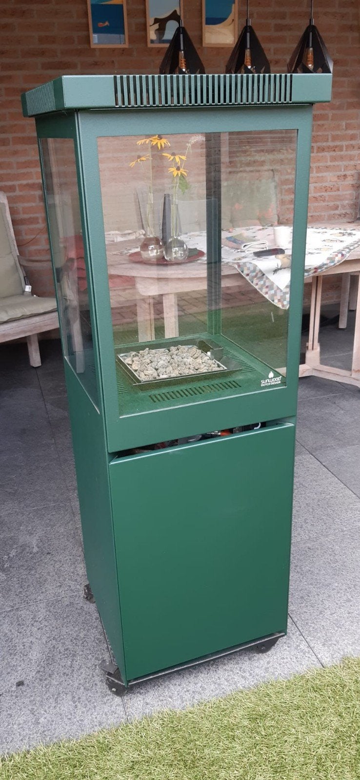 Sunwood Dutch Design Terrasverwarmer op Gas, Tuin en Terras, Ophalen of Verzenden, Gebruikt, Gas, Vloer