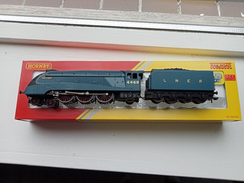 Hornby Mallard No. 4468 LNER A4 met TTS Geluid DCC, Overige merken, Verzenden, Zo goed als nieuw, Gelijkstroom