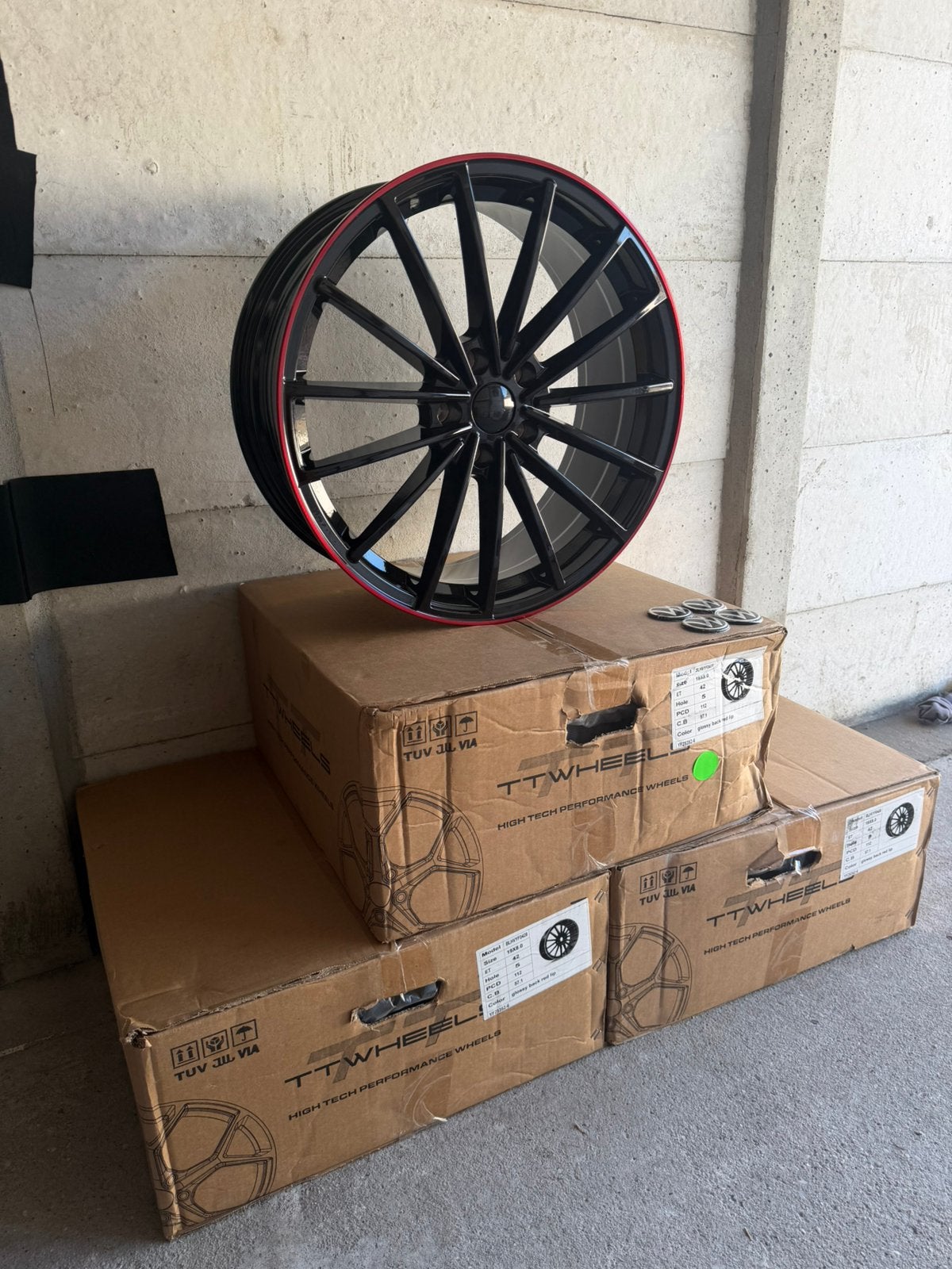 19 inch velgen voor Volskwagen  GTI CLUBSPORT  5x112 Golf 8, Ophalen of Verzenden, Zo goed als nieuw, Minder dan 50 cm