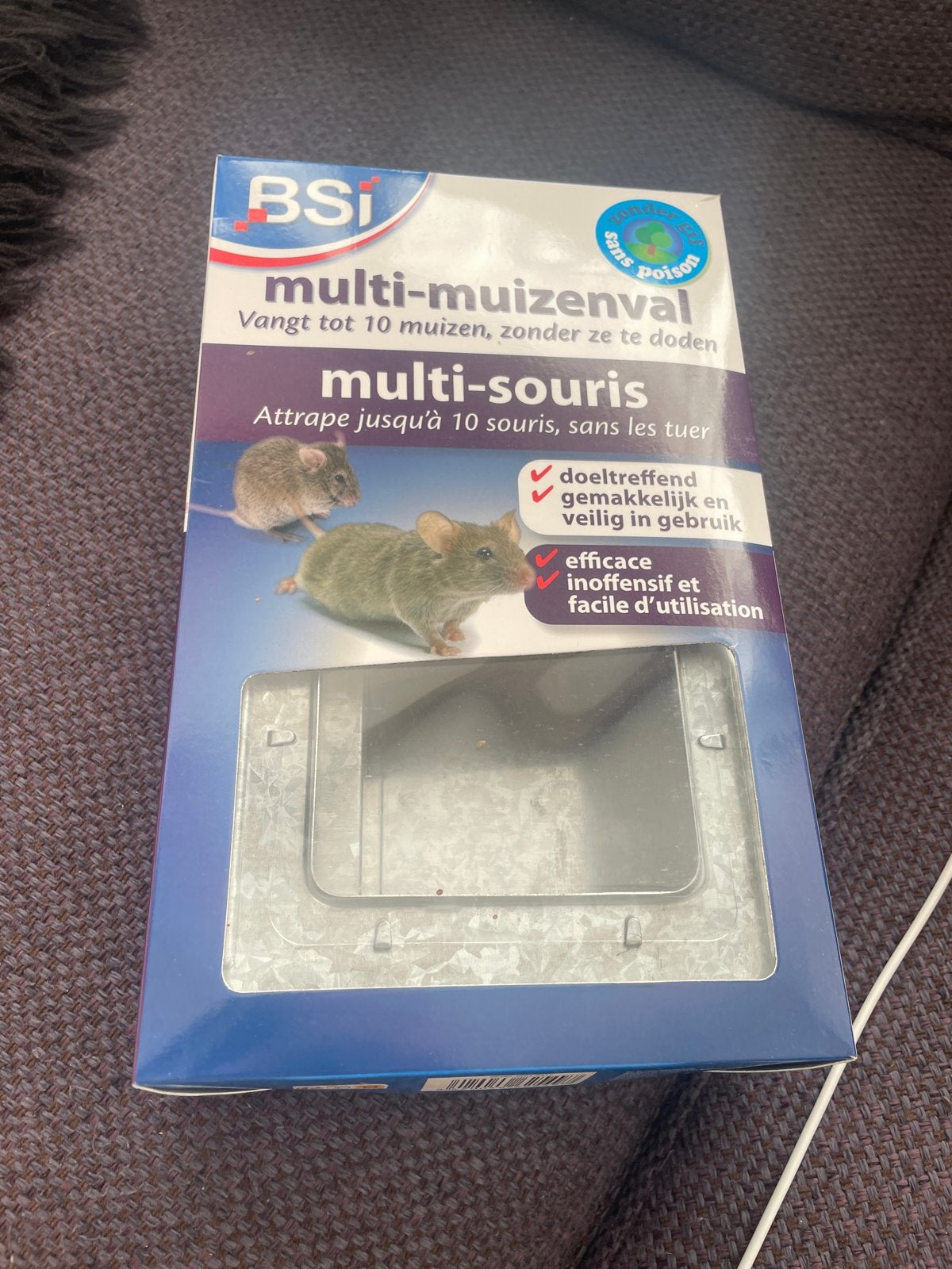 BSI Multi-Muizenval - Diervriendelijk en Herbruikbaar, Ophalen, Nieuw