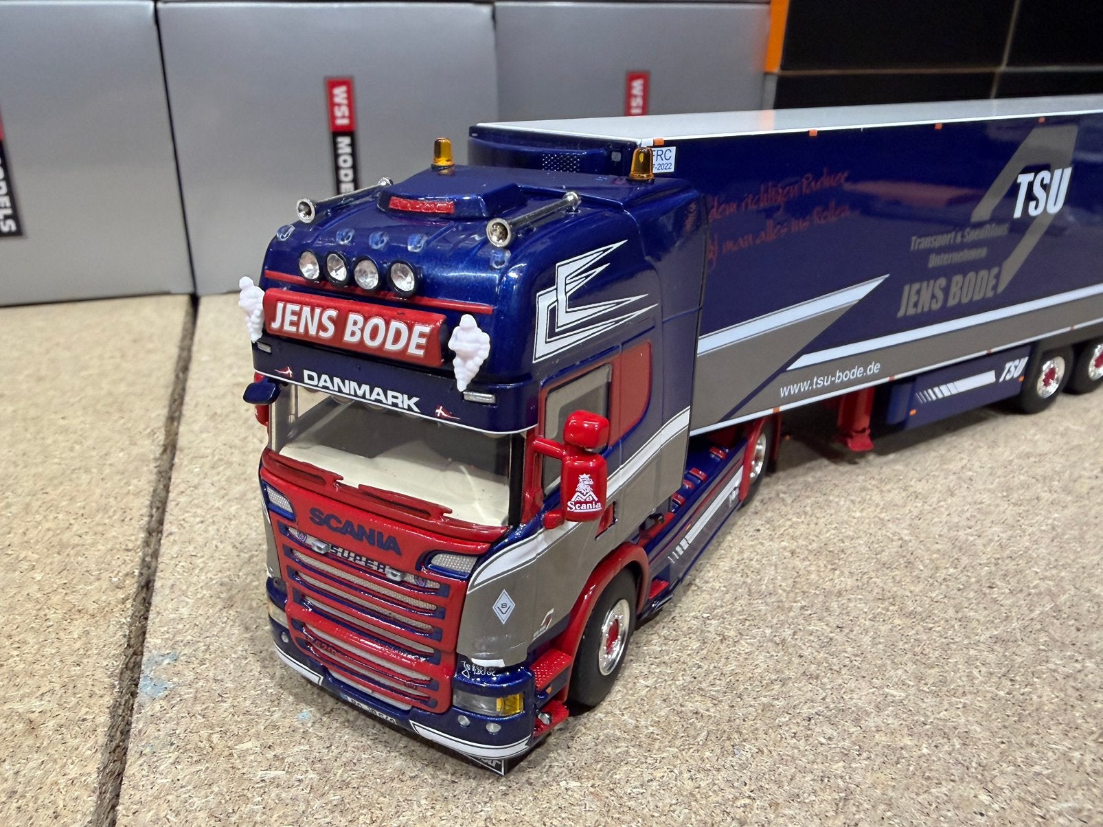 WSI SCANIA STREAMLINE JENS BODE, Ophalen of Verzenden, Nieuw, Bus of Vrachtwagen, Wsi