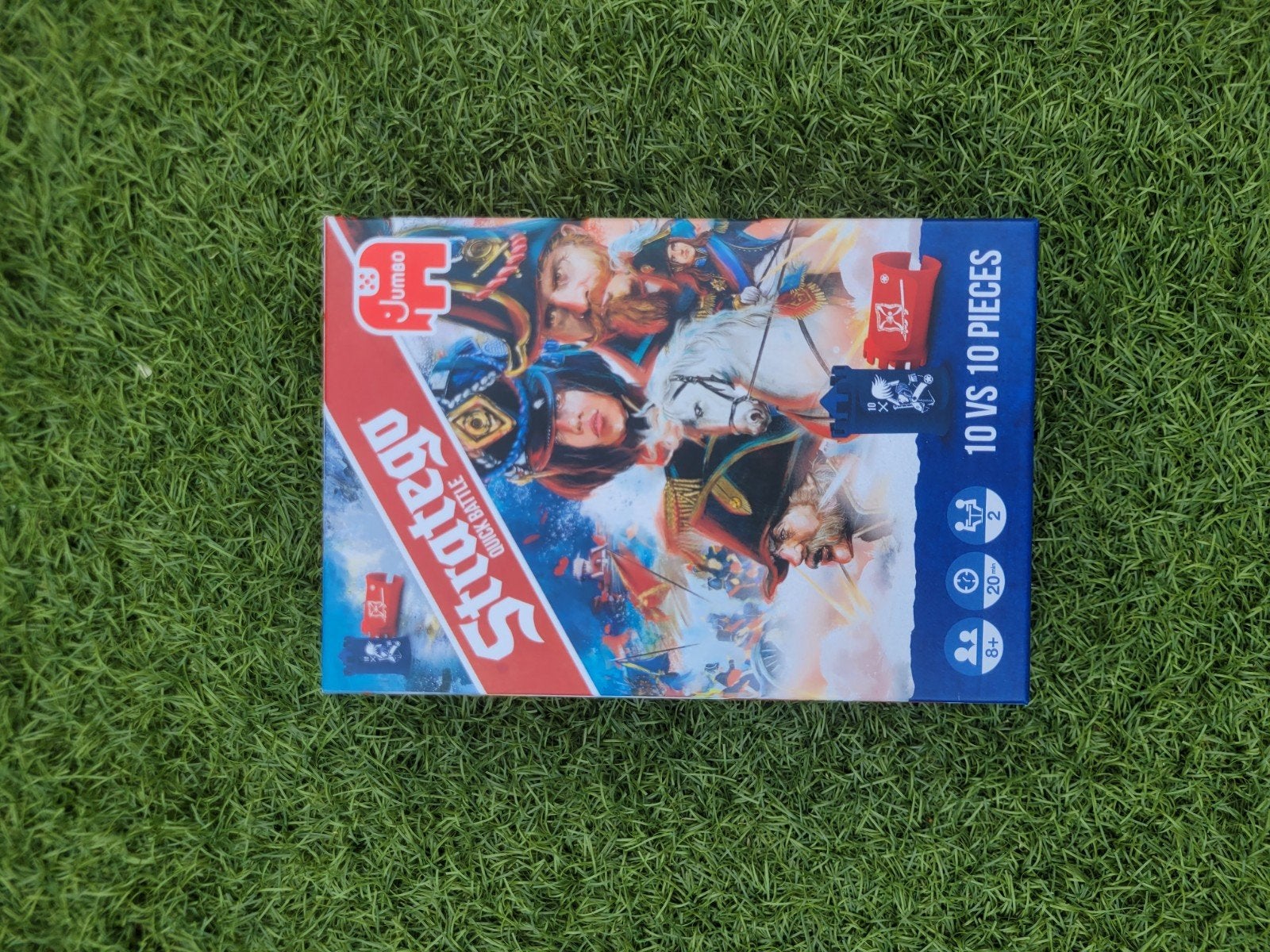 Stratego Quick Battle - Compact Reisspel van Jumbo, Jumbo, Een of twee spelers, Ophalen of Verzenden, Zo goed als nieuw