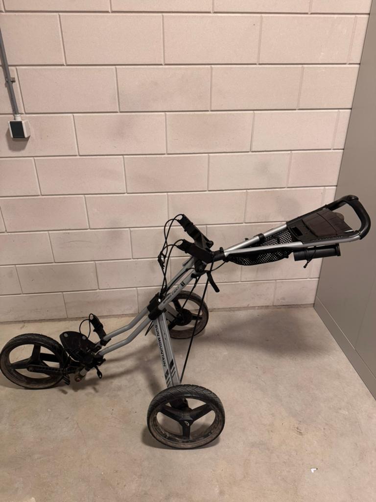 Sun Mountian Speed Cart Golf Trolley, Sport en Fitness, Golf, Ophalen, Zo goed als nieuw, Golfkar, Overige merken