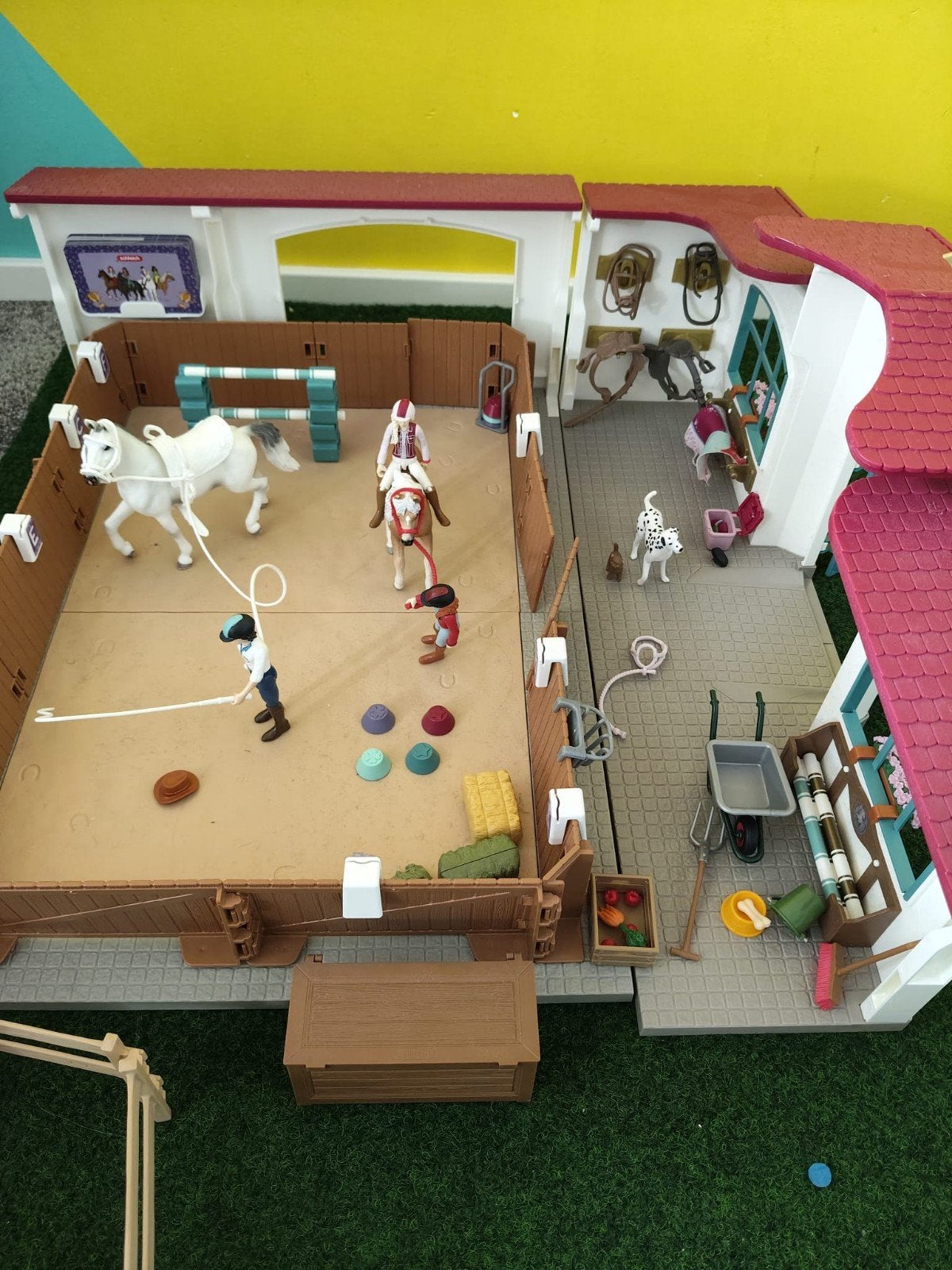 Schleich paarden en toebehoren., Ophalen of Verzenden, Zo goed als nieuw