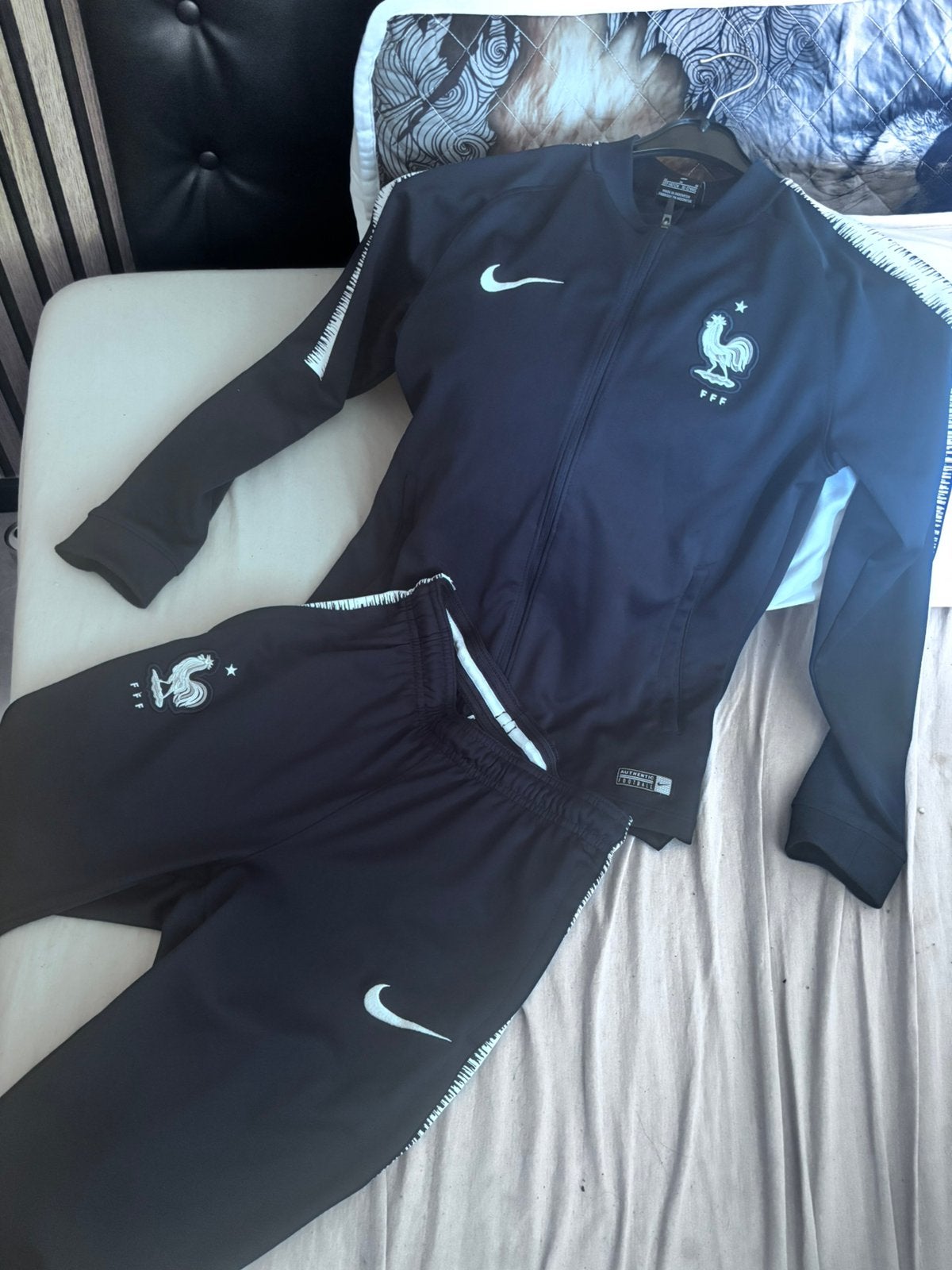 FFF Trainingspak, Kleding | Heren, Sportkleding, Zo goed als nieuw, Voetbal, Maat 48/50 (M), Blauw, Ophalen