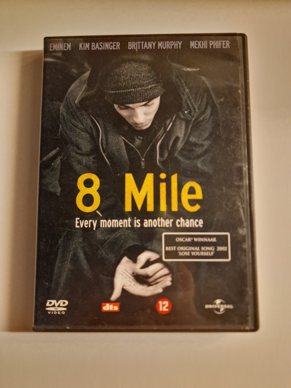 8 Mile DVD, Nederlands, Ophalen of Verzenden, Vanaf 12 jaar, Gebruikt