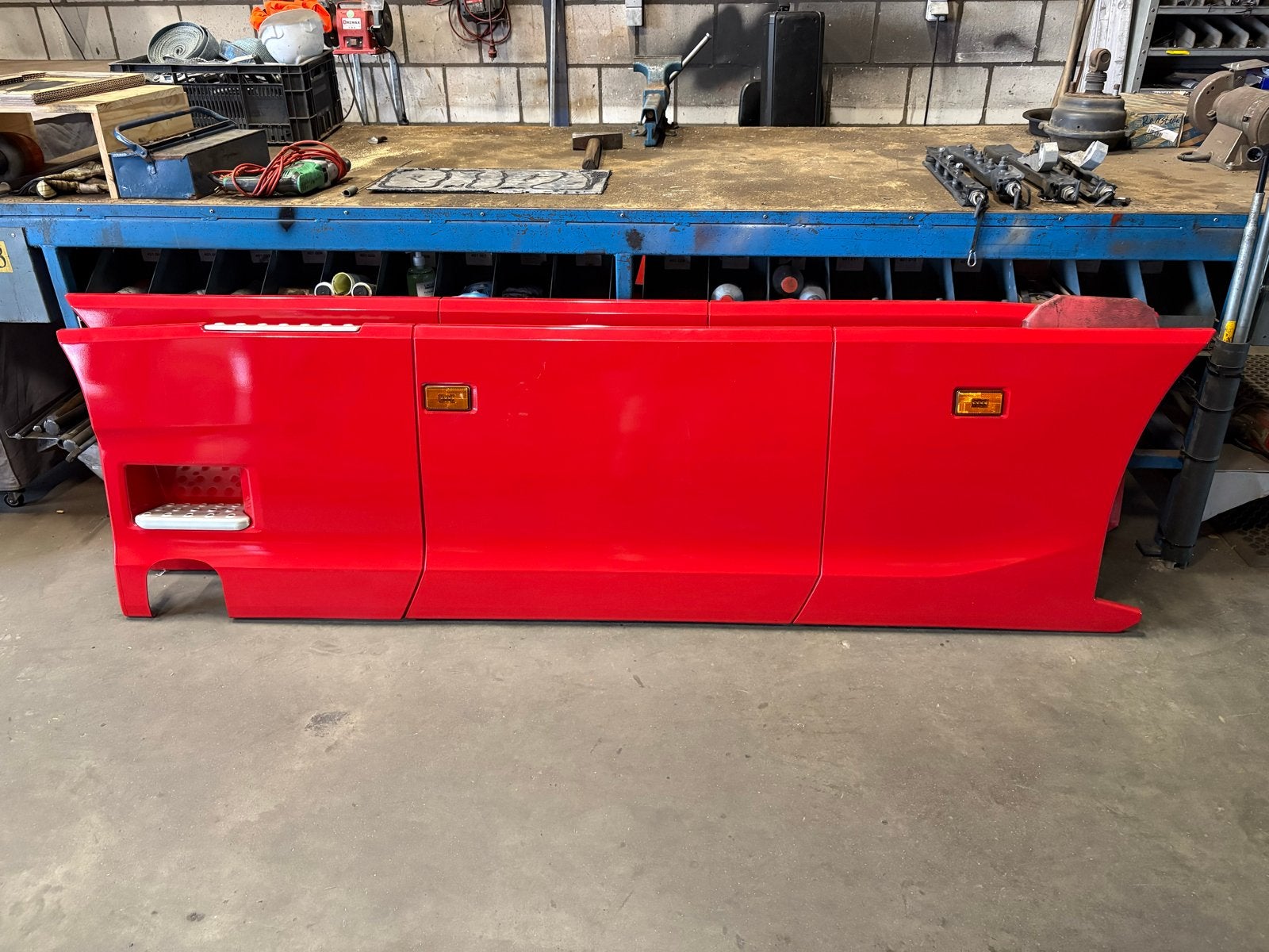 Scania Next Gen sideskirt set met verlichting - goede staat!, Ophalen, Gebruikt, Links, Overige automerken