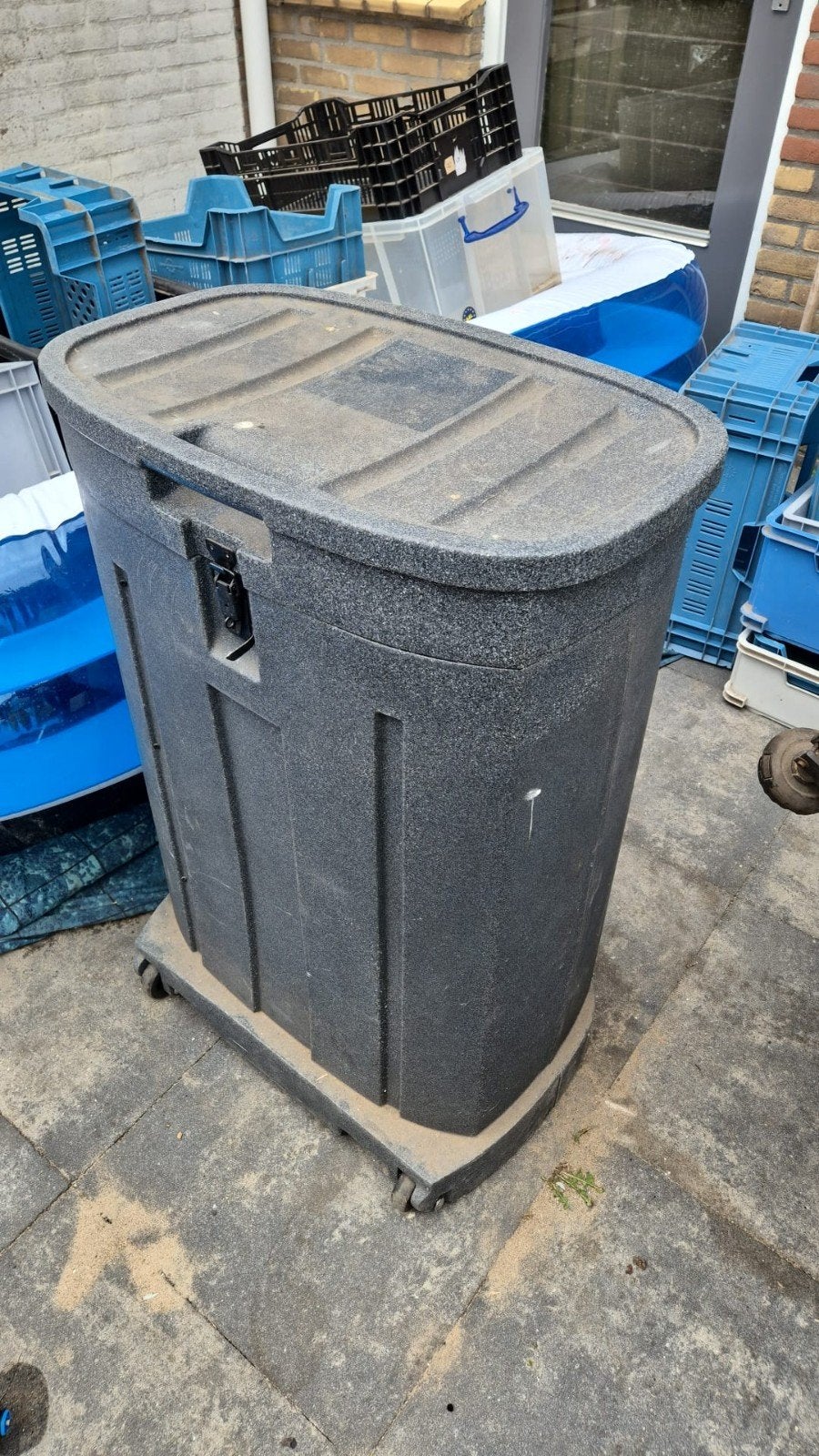 Grote verrijdbare transportkist / opslagbak, Ophalen, Gebruikt, 40 tot 60 cm, Bak of Kist