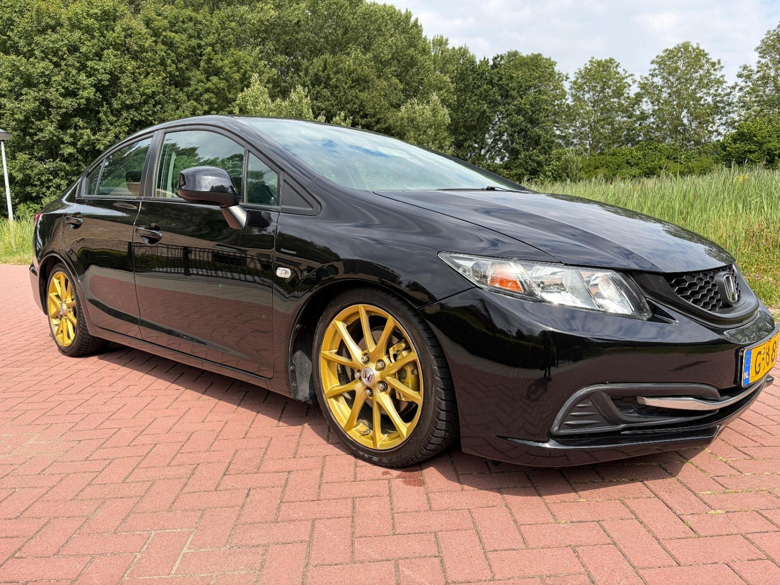 Honda Civic 2014 1.8 VTEC automaat, Euro 5, Stof, Zwart, 143 pk