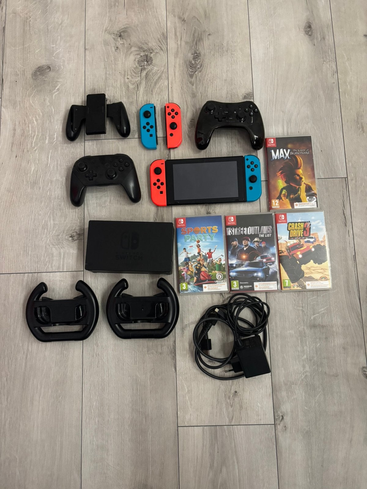 Nintendo Switch Compleet | 4 Joy-Cons | 2 Controllers, Ophalen of Verzenden, Zo goed als nieuw, Switch Original