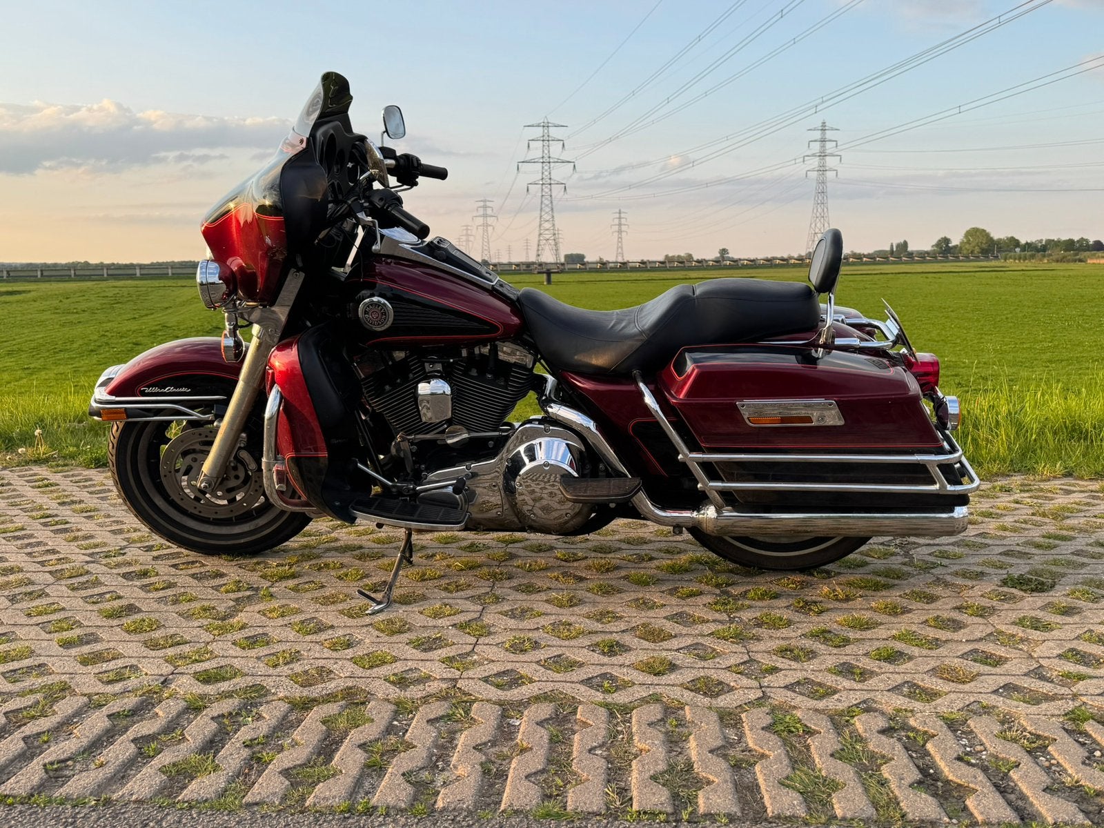 Elektra ultra glide classic, 2 cilinders, Occasion, Particulier, Toermotor