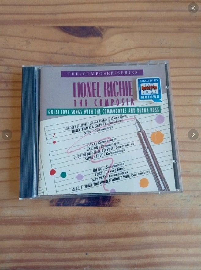 Cd Lionel Richie great love songs with Diana Ross, Ophalen of Verzenden, Zo goed als nieuw