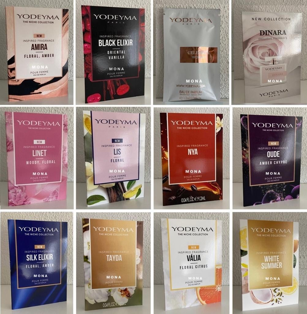 Yodeyma pour Femme set niche parfum samples proefjes, Verzenden, Nieuw