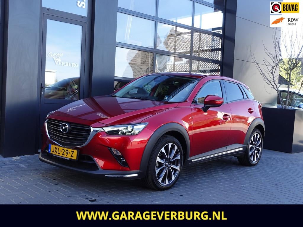Mazda CX-3 2.0 SkyActiv-G 121 Luxury (Navi,Camera,Trekhaak,C, Auto's, Mazda, Bedrijf, Te koop, CX-3, ABS, Achteruitrijcamera, Airbags