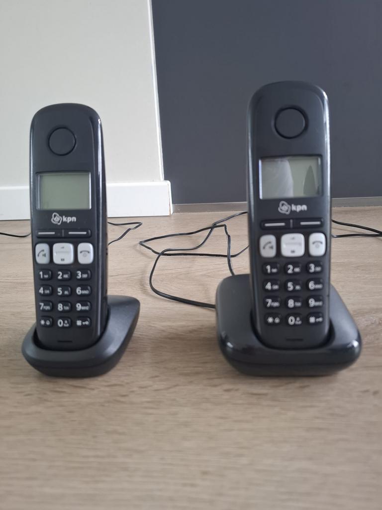 KPN Chicago Duo draadloze telefoons - set van 2, Ophalen of Verzenden, Gebruikt, 2 handsets