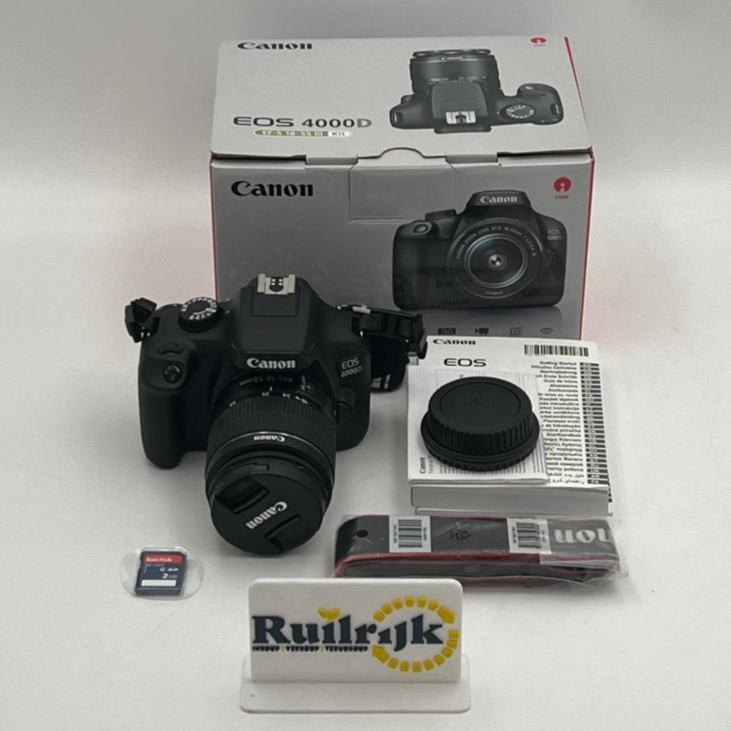 Canon 4000D EF-S 18-55 iii Camera kit met lens - Nieuwstaat, Canon, Nieuw, Support@canon.com, 30-2, Shimomaruko 3-chome, Ohta-ku
Tokyo 146-8501
Japan