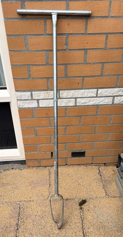 Grondboor - Handige tool voor tuin en klussen, Ophalen, Gebruikt, Grondboor